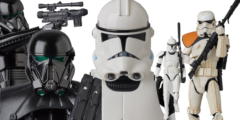 Medicom Announces 3 New Troopers!