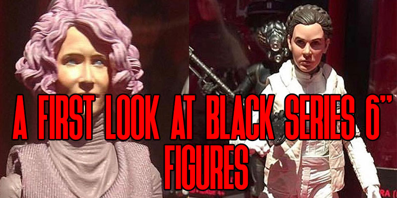 A First Look At New Hasbro Black Series 6" Figures!