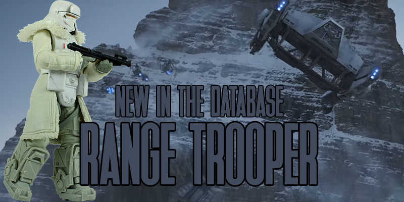 New In the Database: Black Series 6" Range Trooper #64