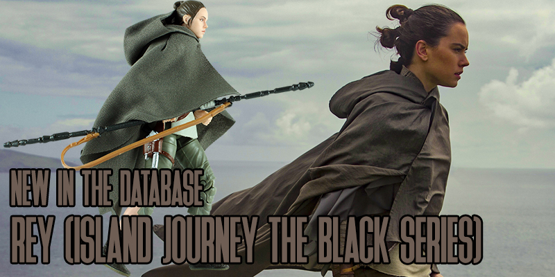 New In the Database: Rey (Island Journey) The Black Series #58