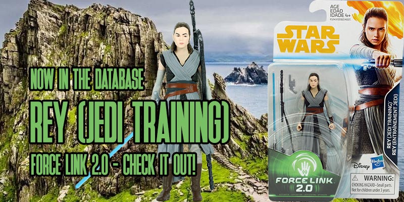 Rey (Jedi Training) Force Link 2.0 Is Now In The Archive!