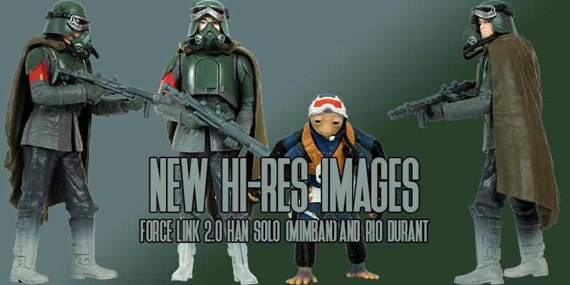 New Hi-Res Images Of Rio Durant And Han Solo (Mimban)! Check 'Em Out!