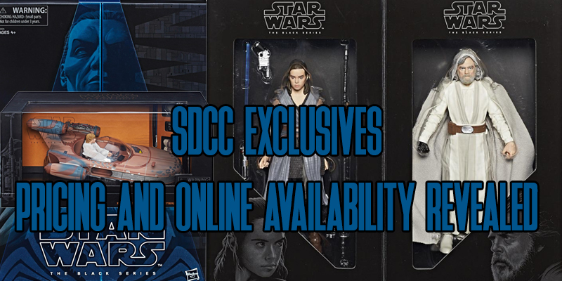 Pricing And Online Availability Of SDCC Exclusives Announced