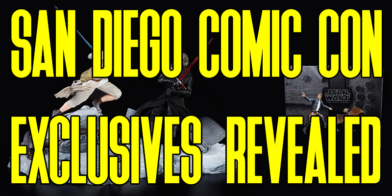Check Out The San Diego Comic Con Exclusive Black Series Figures!
