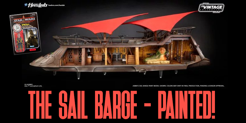 Entertainment Weekly Shows Fully Painted Sail Barge