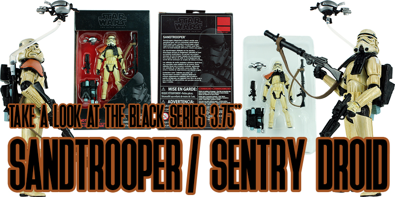 New In the Database: Sandtrooper With Sentry Droid Mark IV!