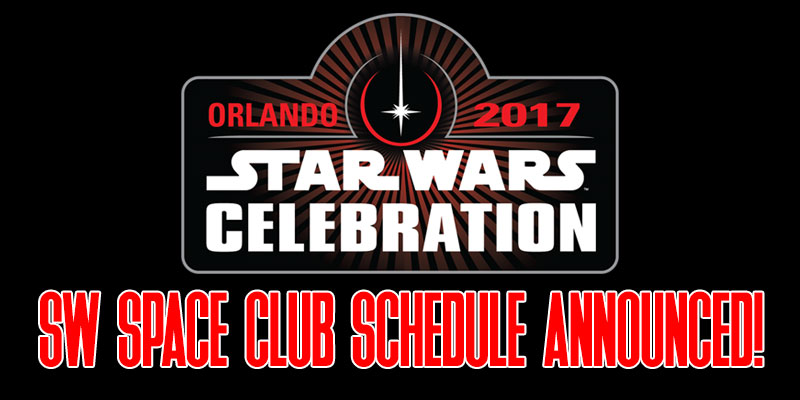 The Star Wars Space Club Schedule Announced!