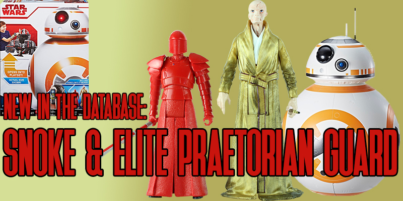 New In the Database: Elite Praetorian Guard & Supreme Leader Snoke