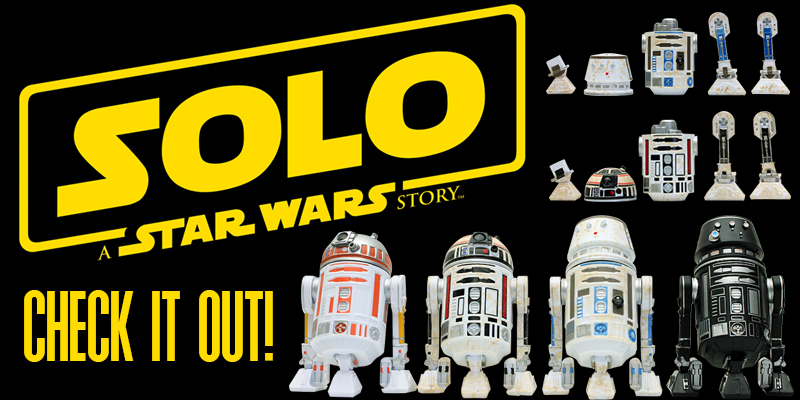 Solo: A Star Wars Story Astromech Droids!