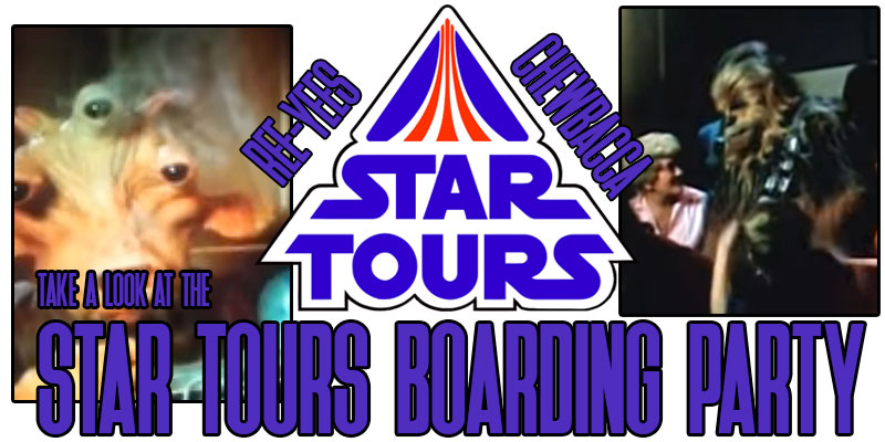Check Out The Star Tours Boarding Party!
