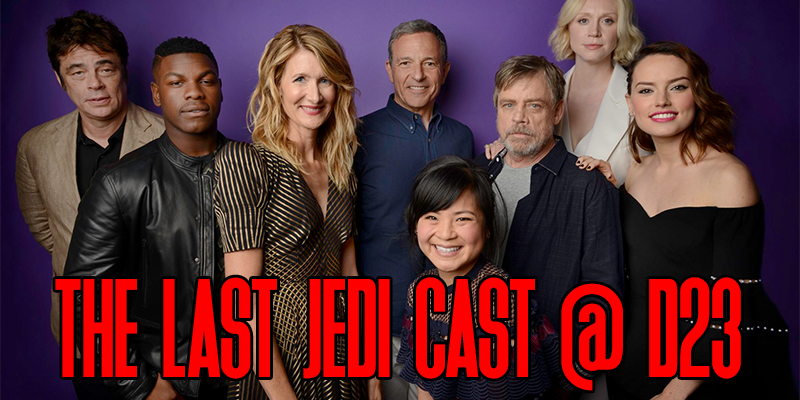 The Last Jedi Cast @ D23