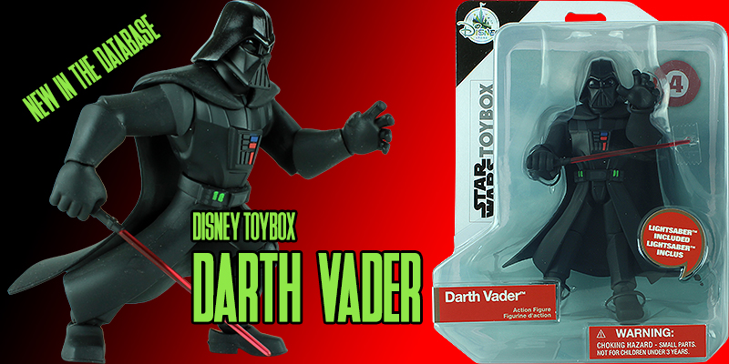New In the Database: Disney's Toybox Darth Vader!
