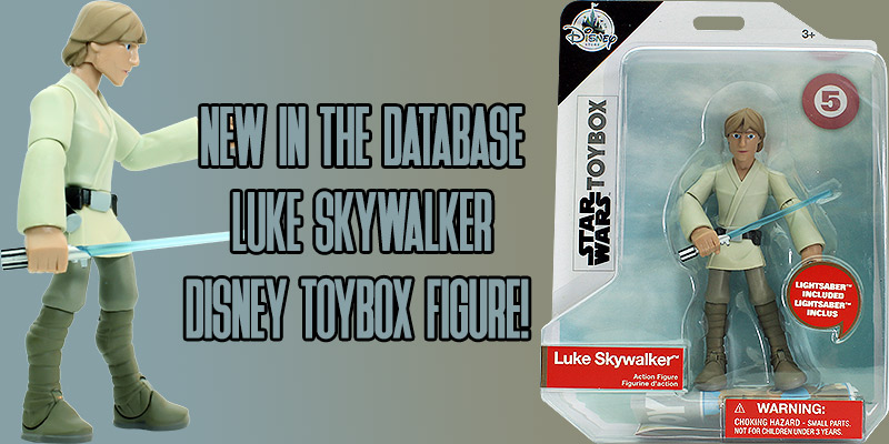 New In the Database: Disney's Toybox Luke Skywalker!