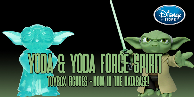 The Disney ToyBox Figures Of Yoda And Yoda (Force Spirit) Are Now In The Database!
