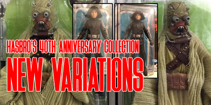 New Variations In Hasbro's 6" 40th Anniversary Collection
