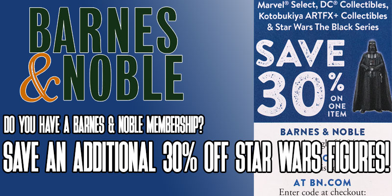 30% Additional Discount With Existing Barnes & Noble Membership!