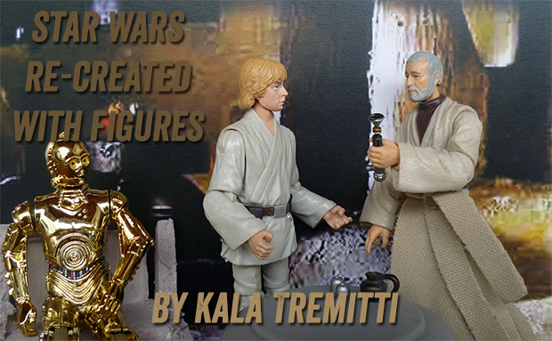 Star Wars recreated with figures