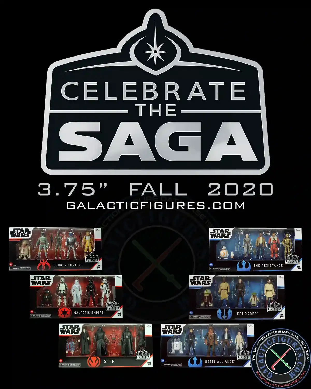 Celebrate The Saga action figures