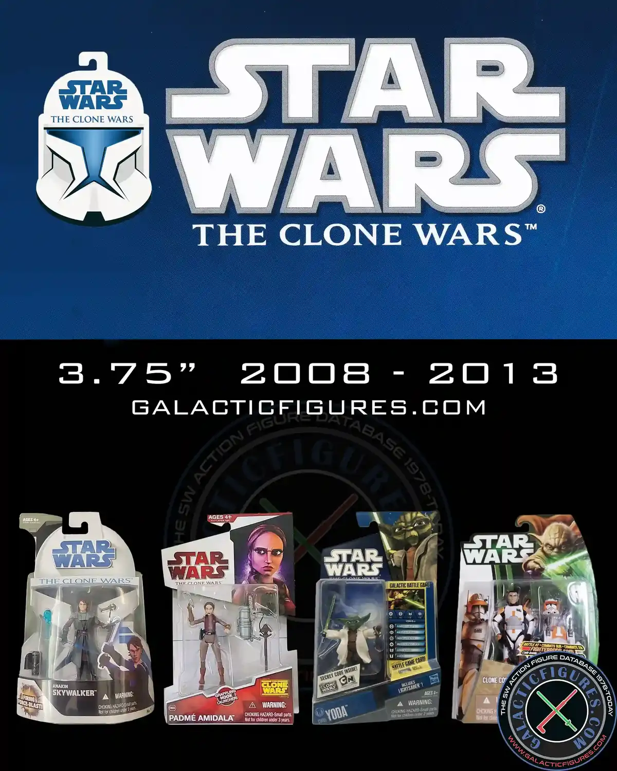 The Clone Wars Collection action figures