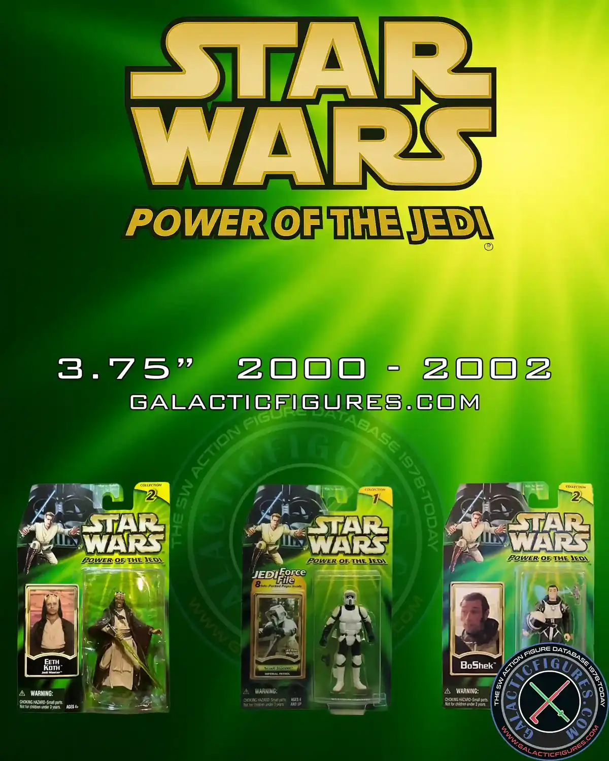 Power Of The Jedi action figures