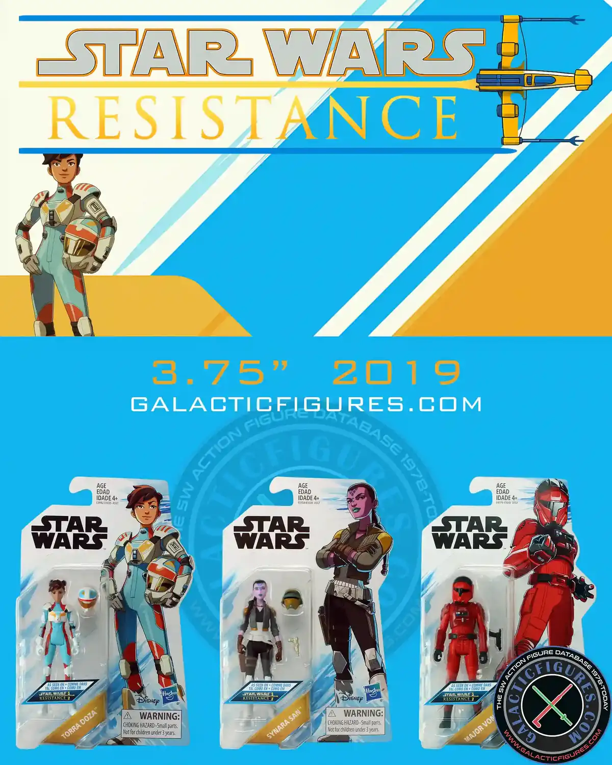 Star Wars: Resistance action figures