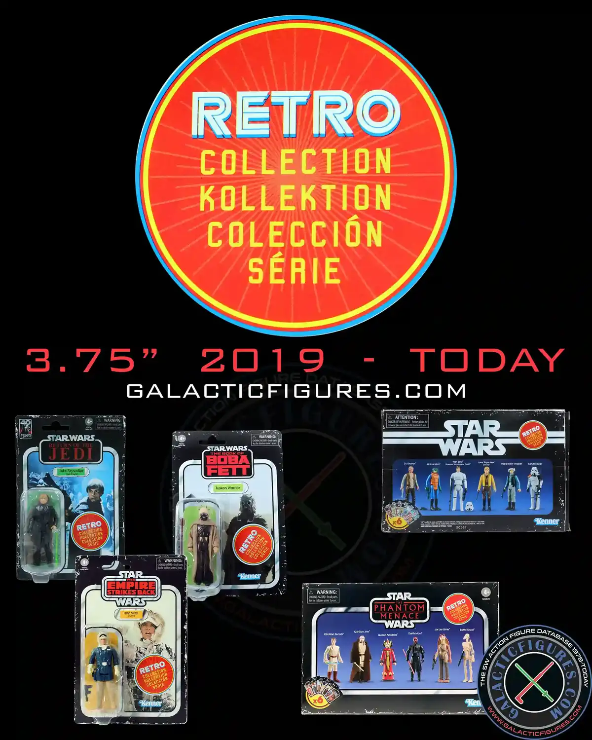 Star Wars Retro Collection action figures