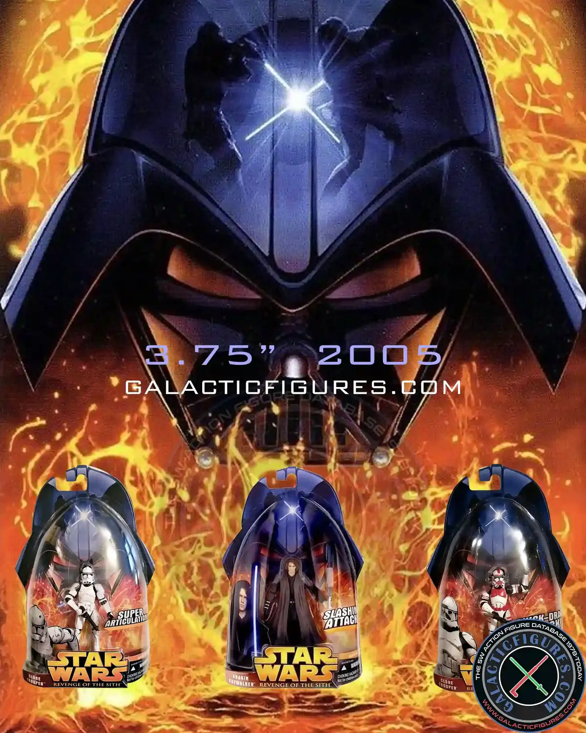 Revenge Of The Sith Collection action figures