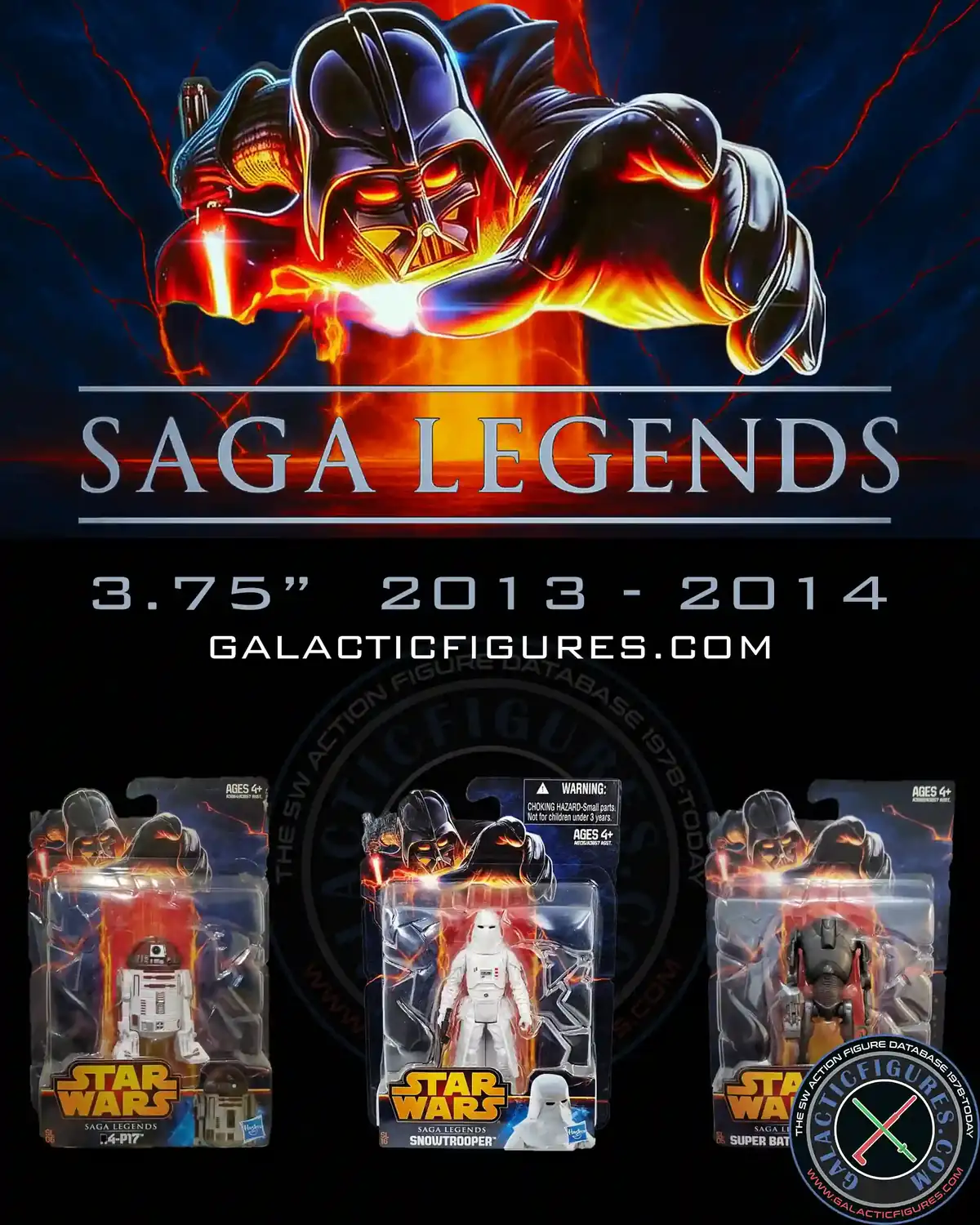 Saga Legends Series action figures