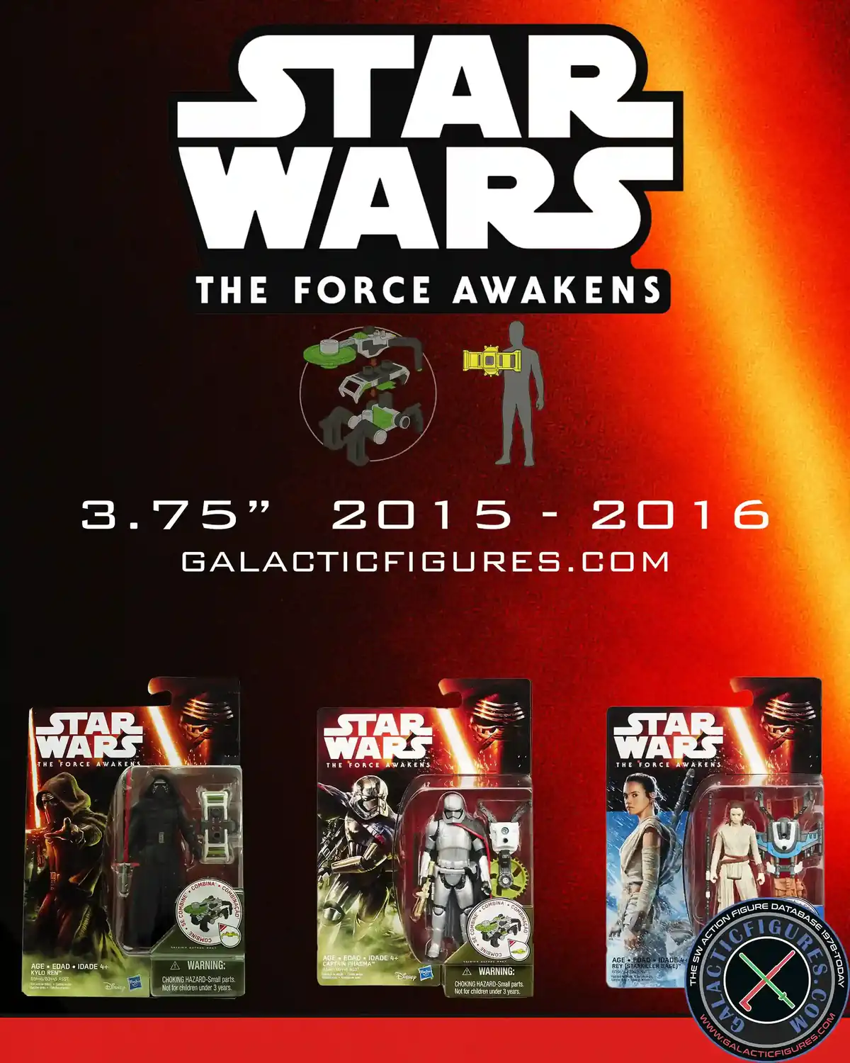 The Force Awakens Collection 3.75" action figures