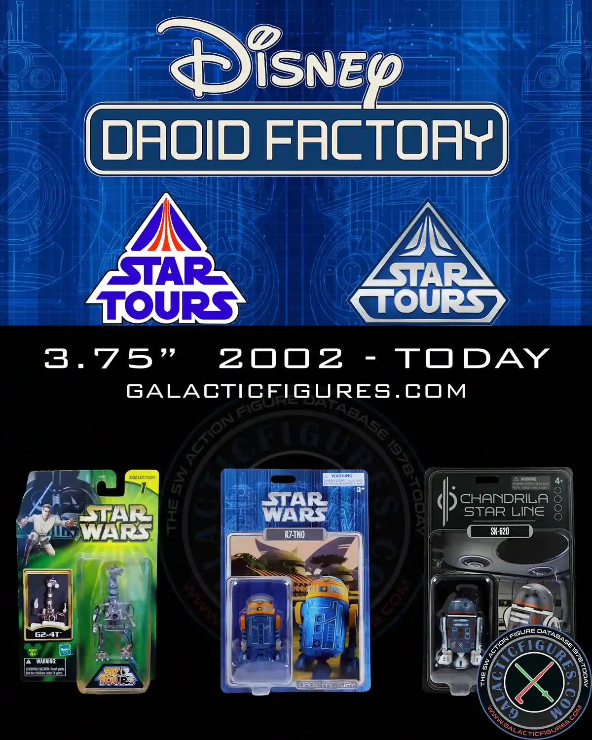 Star Tours/Droid Factory action figures